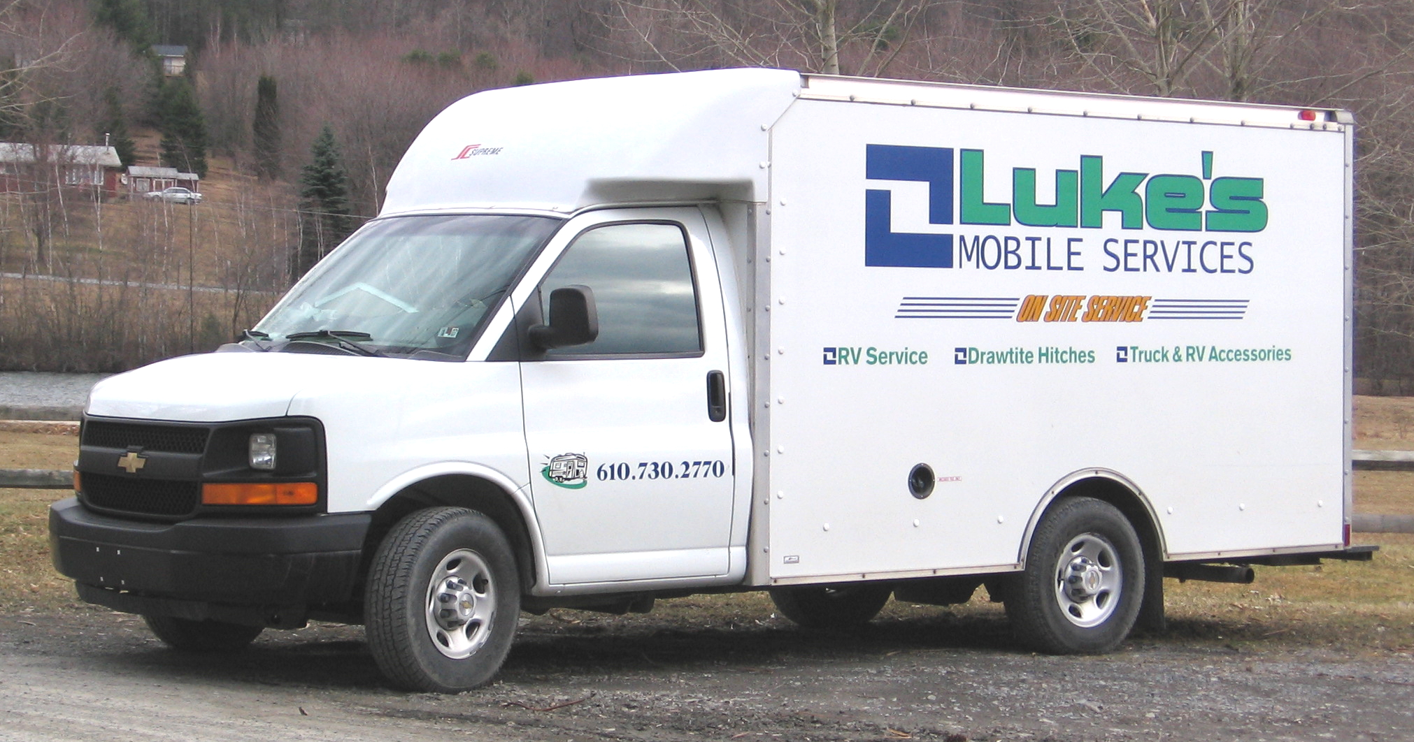 Luke Mobile Services RVs Van Luke Mobile Services RVs Van